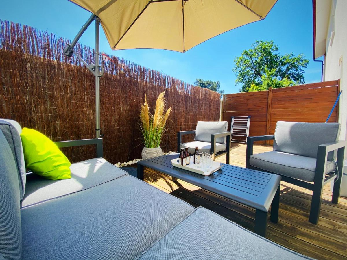 Appartement Tout Confort, Belle Terrasse. Biscarrosse Exteriér fotografie